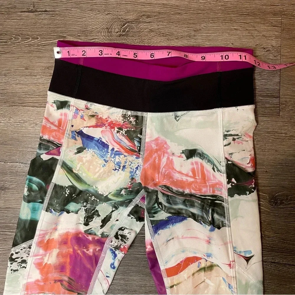 Lululemon Speed Tight III Full On Luxtreme Thigh Pockets Pigment Size 2 - Picture 6 of 8